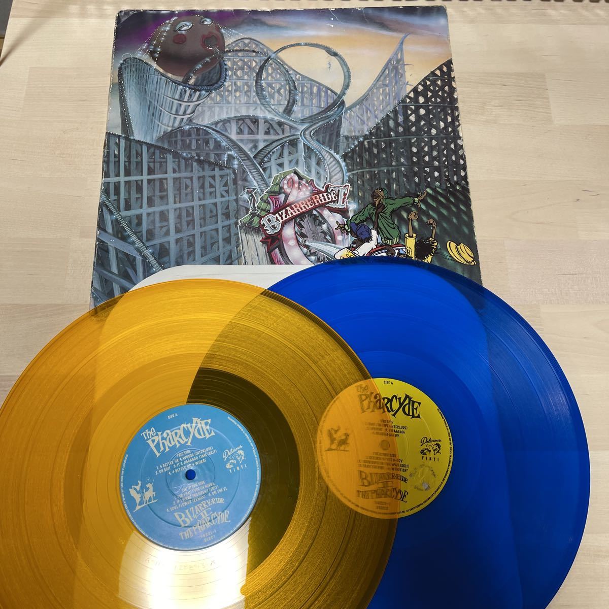 The Pharcyde II Ride Bizarre - Vinyl LP Yellow 2-LP) (Blue⁄Yellow