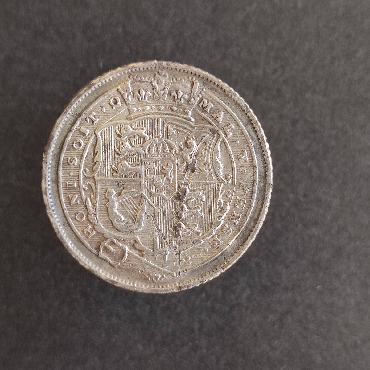 1816年 ジョージ3世 銀貨　6ペンス George III ⁄ - イギリス 1816年 ジョージ3世 Silver 銀貨 ジョージ3