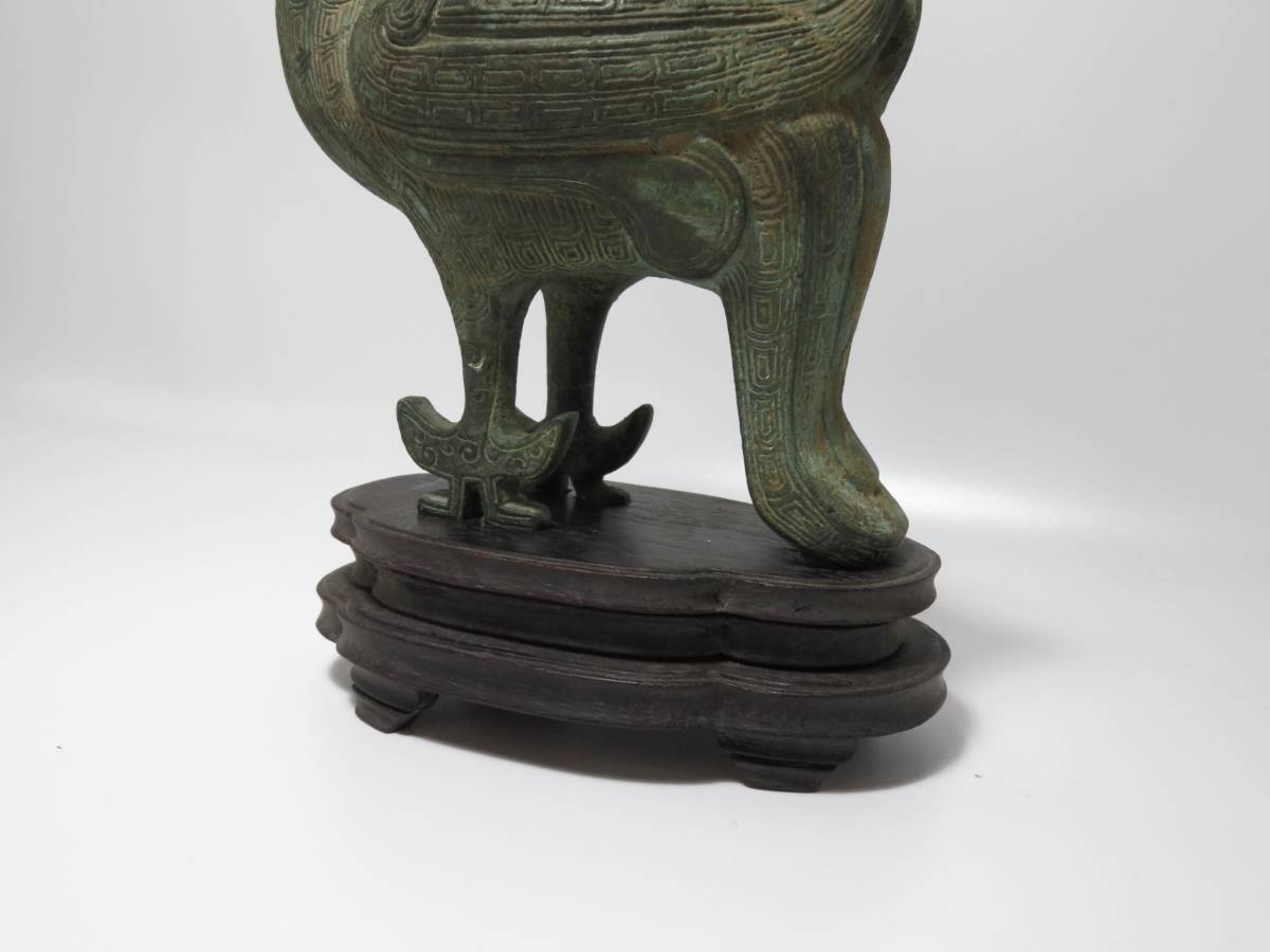 中国美術 西周 青銅器 青銅鳥尊 古時代