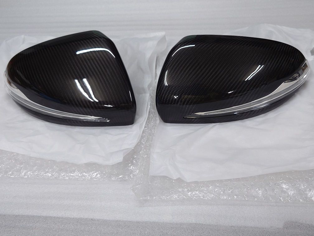 □メルセデス ベンツ W222 W213 X253 W205 ドアミラーカバー バック