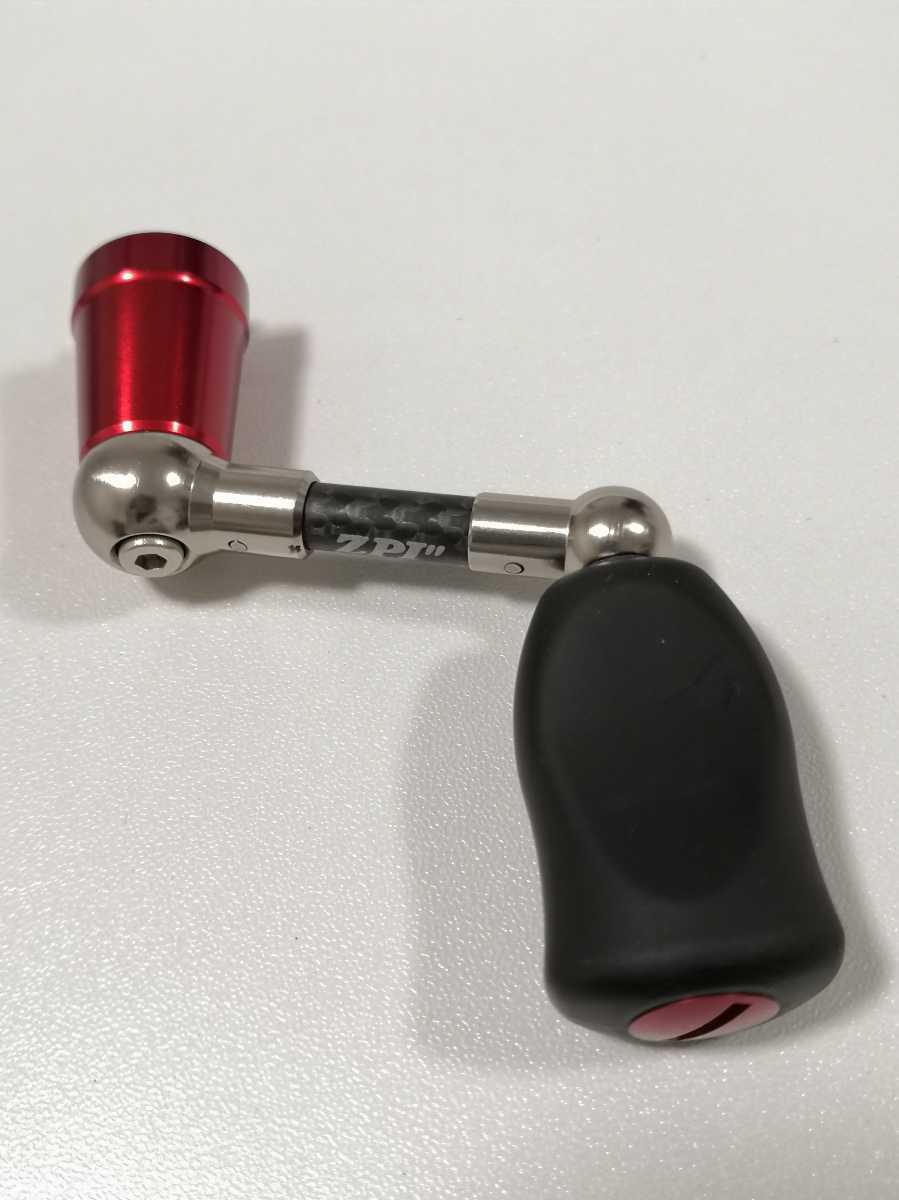 美品】ZPI カーボンハンドル ダイワ用 約40mm y1365 スピニングリール