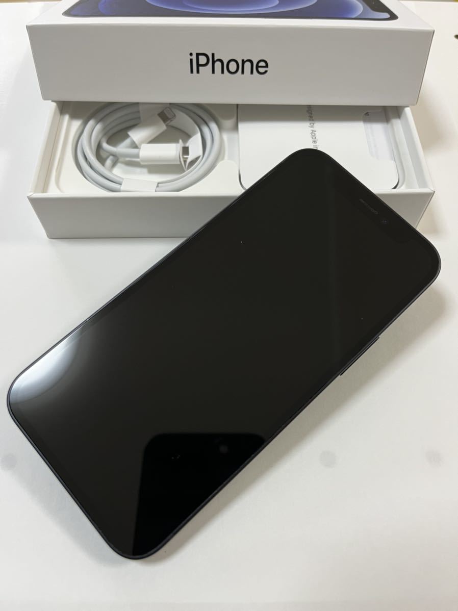 美品 iPhone 12 mini 64GB ブラック SIMフリー 送料無料 iPhone 0 64GB