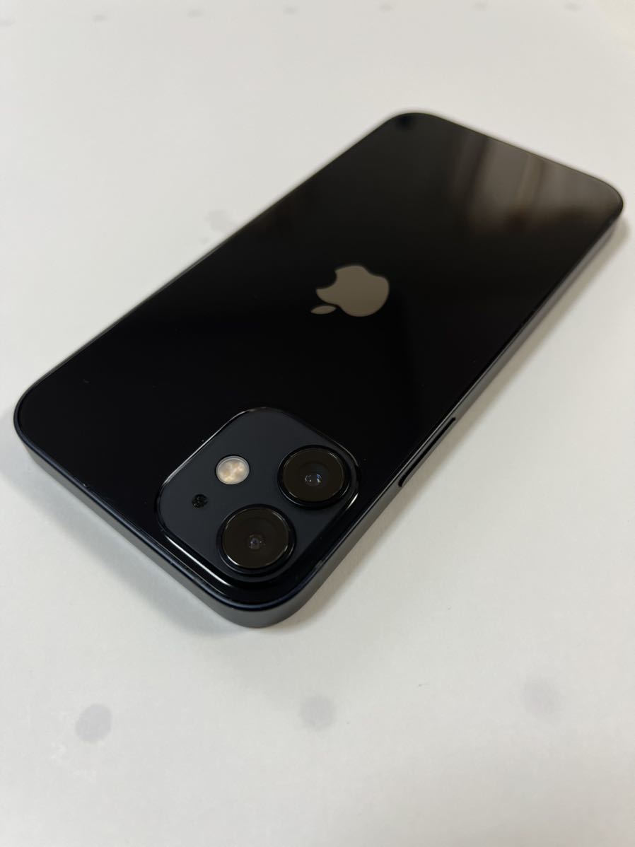 美品 iPhone 12 mini 64GB ブラック SIMフリー 送料無料 iPhone 0 64GB