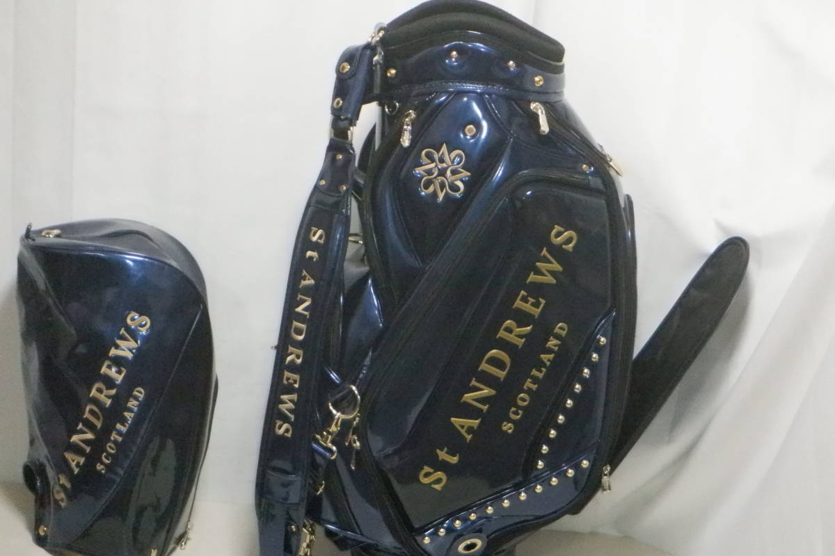 St ANDREWS セントアンドリュース 9.5型３点式★美品★プロモデル Yahoo!オークション (用具 「セントアンドリュース」キャディバッグ