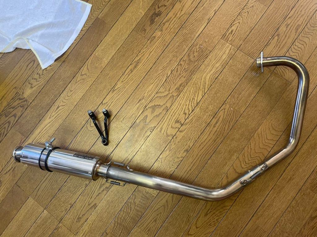 人気定番，爆買い XR100 水元レーシング ダウンマフラー ステンレス APE等にも(マフラー本体（社外）)｜売買されたオークション情報、yahooの商品情報をアーカイブ公開 - オークファン ホンダ用