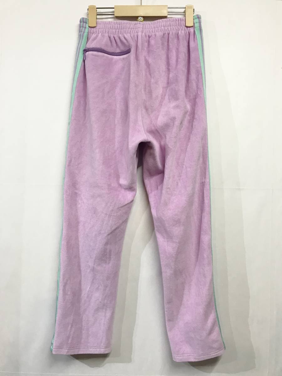 Needles ベロア Track - Narrow | Pant ニードルズ ナロートラックパンツ トラックパンツ 蝶 ニードルス andPheb グレー ボルドー ベロアトラックロング