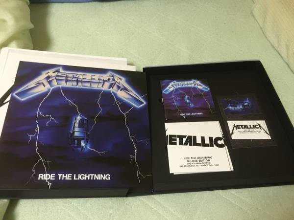 【送料無料】 美品 Metallica Ride The Lightning Deluxe 国内