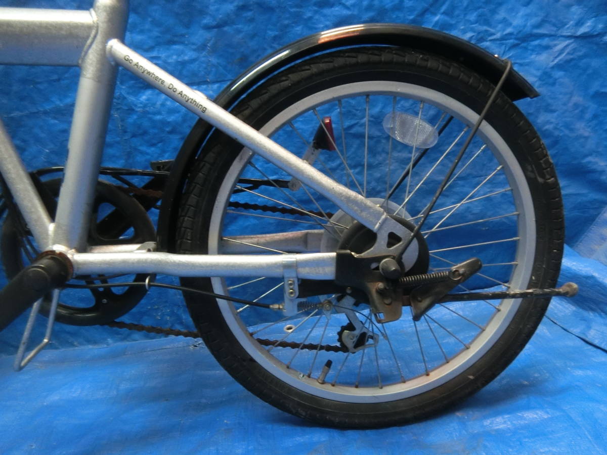 0820-125）JEEP ジープ 折り畳み自転車 部品取り ジャンク【引取限定