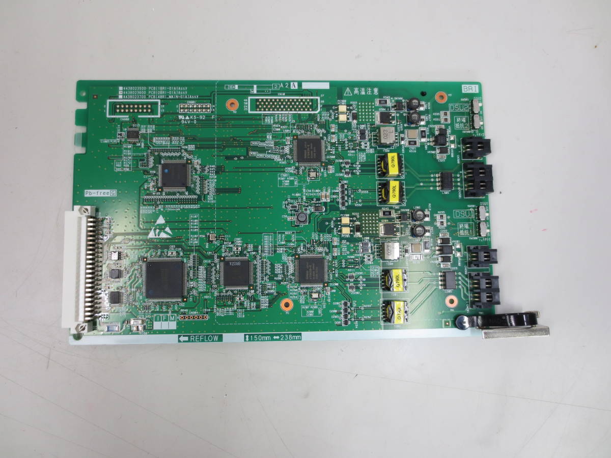 △▽SAXA 2デジタル局線ユニット 2BRI-01A 領収書可3△▽ 2BRI-01A