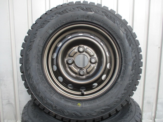 TOYOオープンカントリーR/T☆145/80R12☆新品ゴツゴツタイヤ4本セット 