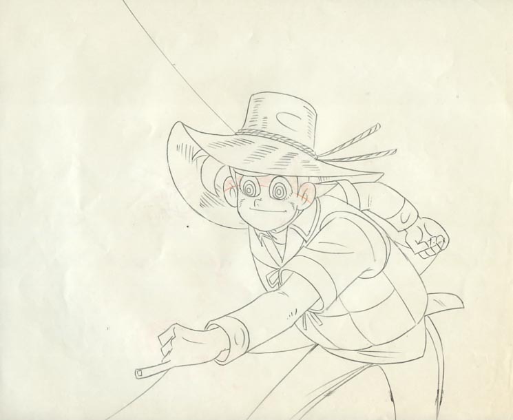 釣りキチ三平 セル画 当時物 商品詳細｜セル画、キャラクターグッズの