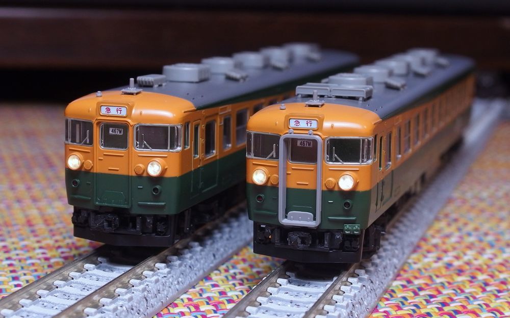 TOMIX 92201 JR 165系 急行電車 基本セット（室内灯付き）