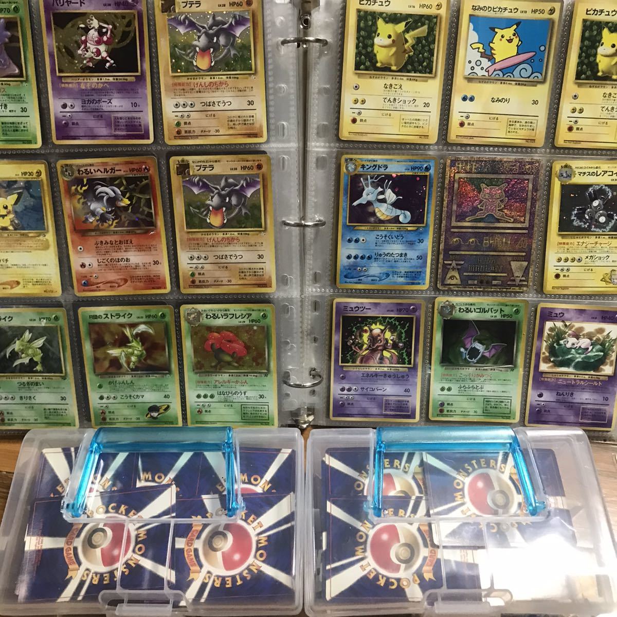 ポケモンカード ミュウ まとめ売り 引退品 ポケモンカード 旧裏面 引退品 コレクションファイル まるごと 古代