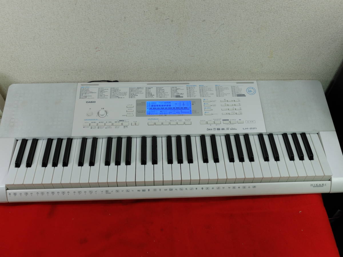 CASIO カシオ光ナビゲーションキーボード HIKARI LK-221 カシオ 光