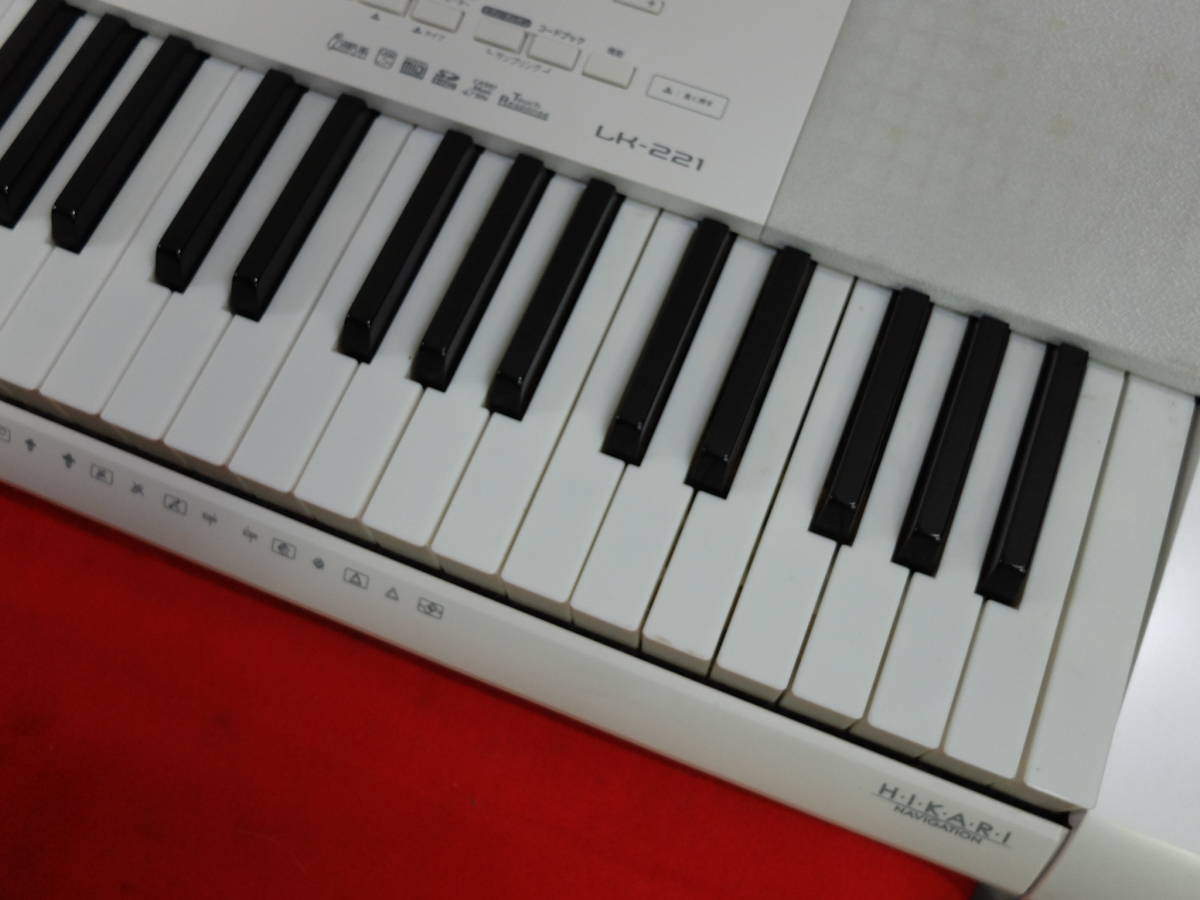 CASIO カシオ光ナビゲーションキーボード HIKARI LK-221 CASIO カシオ 