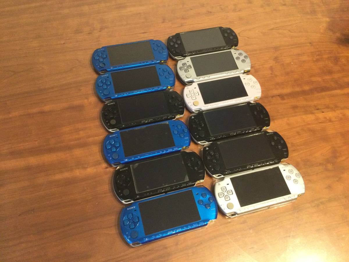 ジャンク 本体 PSP PSP-3000×6台 psp PSP-1000× SONY PSP-3000/6
