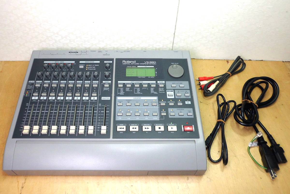 Roland ローランド　VS-880 マルチトラックレコーダー　動作品 ☆即決! Roland ローランド MTR マルチトラックレコーダー VS-880