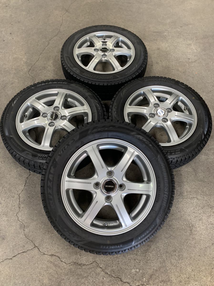 冬タイヤ＆アルミホイールセット】14インチ バルミナ BALMINUM GR6
