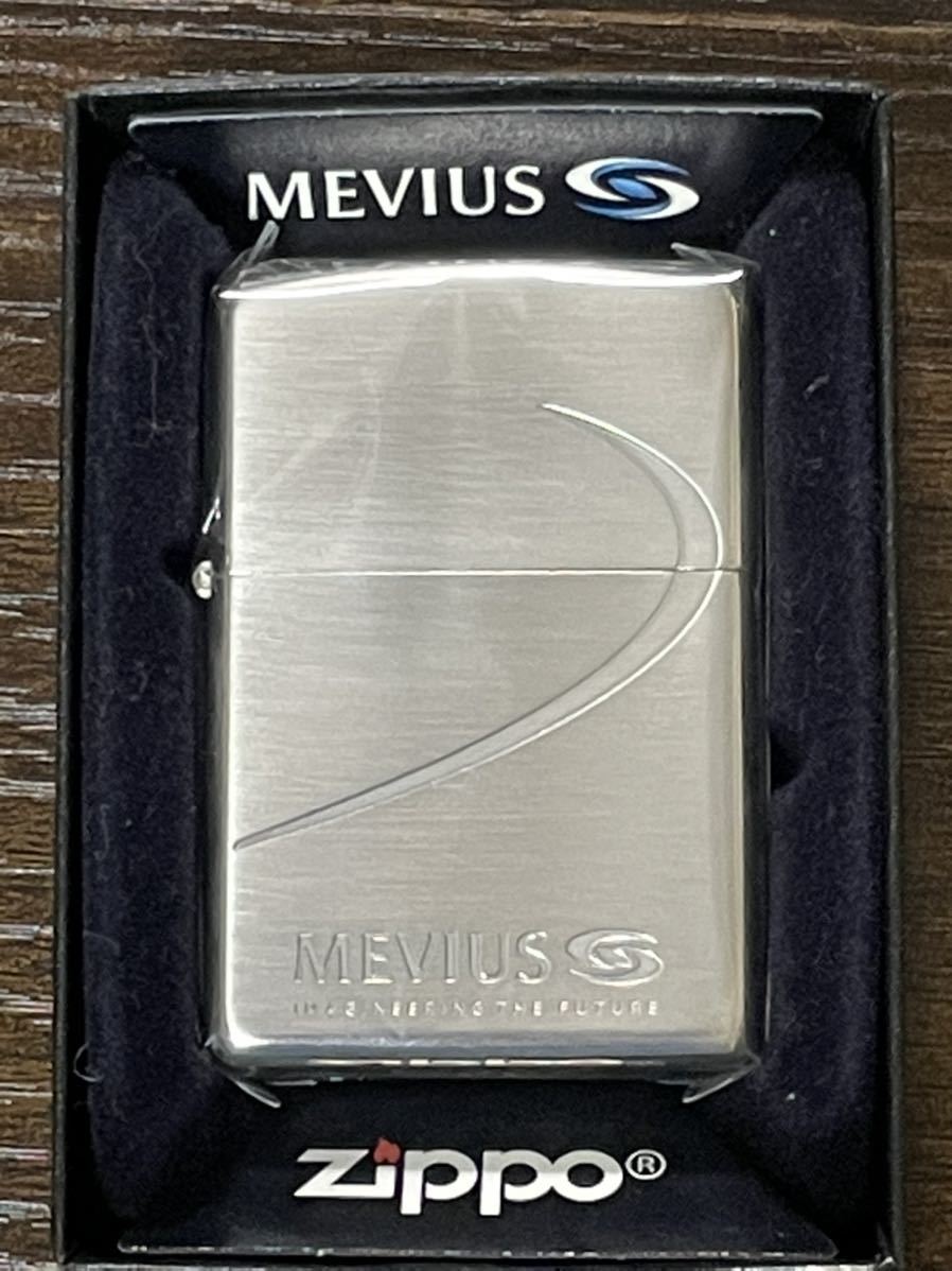 Mevius Silver zippo MEVIUS 3rd Anniversary 限定品 メビウス 3周年記念 2015年製 silver 前面刻印 デットストック ...