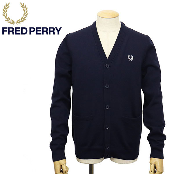 FRED PERRY フレッドペリー カーディガン K9551 CLASSIC CARDIGAN 