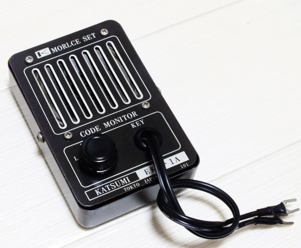カツミ電機 KATSUMI CW電鍵練習機 コードモニター EKM-2B コードモニター EKM-2B カツミ - KATSUMI CW 電鍵練習機 Yahoo