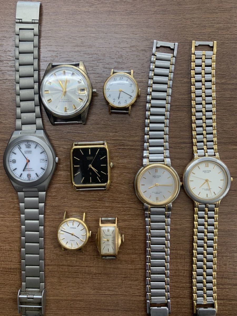 Renoir 時計 SEIKO WALTHAM CITIZEN 11点ジャンク｜ブランド腕時計