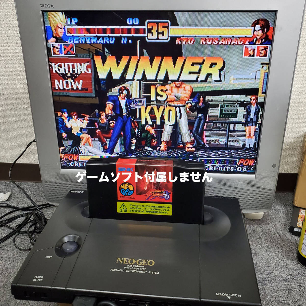 動作確認済み SNK NEO GEO AES ロム ゲーム機本体 セット NEO-0 