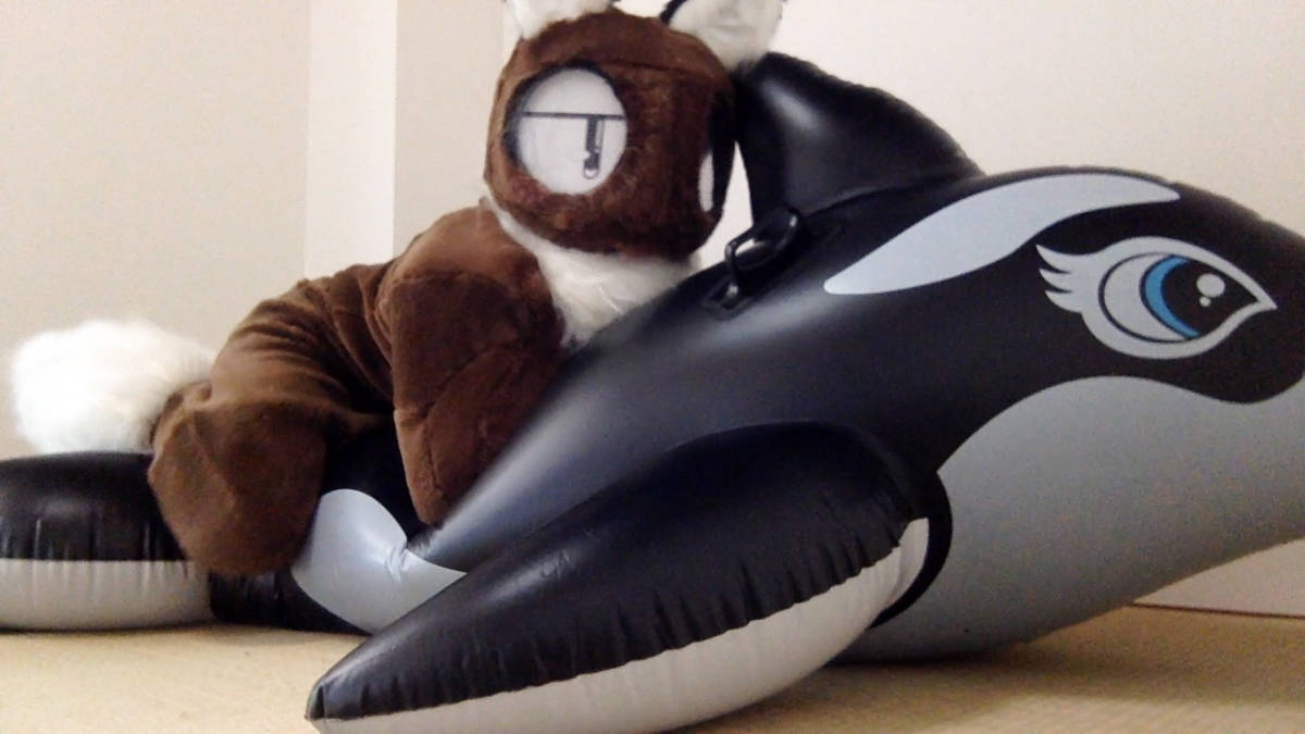 着ぐるみ】キツネの着ぐるみ 四足 FURSUIT マスコット スーツ 一式 
