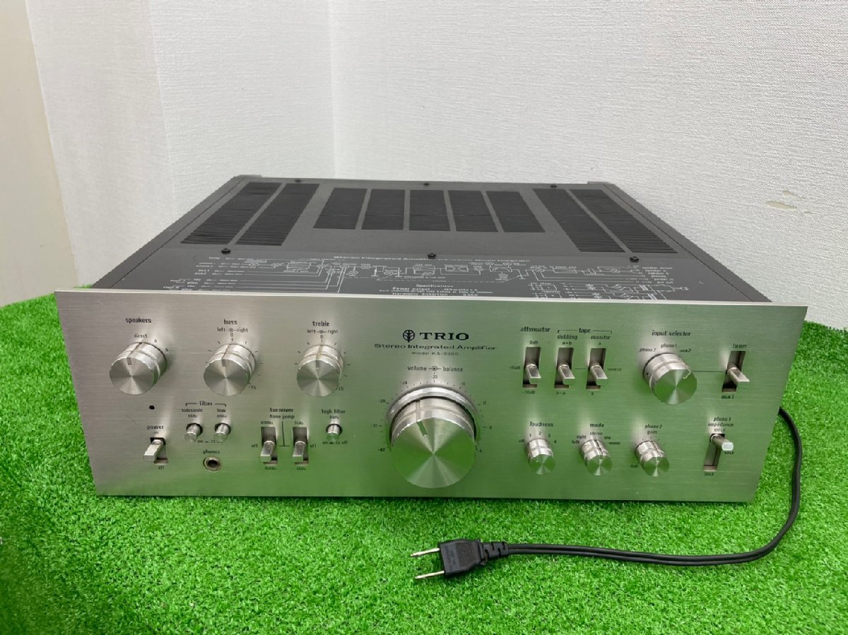 TRIO トリオ KA-8100 プリメインアンプ ∴ 64AD1-12 | LENSAR.COM