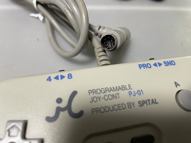 動作未確認】 PC-98 PROGRAMABLE JOY-CONT コントローラー PJ-01 送料