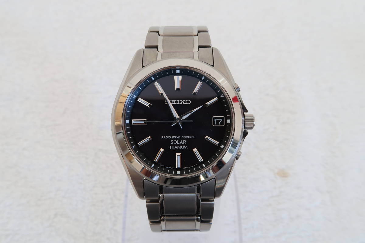 SEIKO SBTM217 7B52-0AK0 ソーラー 電波 チタン 2021年6月購入 