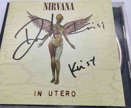 【HOT，限定セール】 NIRVANA 直筆サイン入り CD ニルヴァーナ(サイン)｜売買されたオークション情報、yahooの商品情報をアーカイブ公開 - オークファン その他