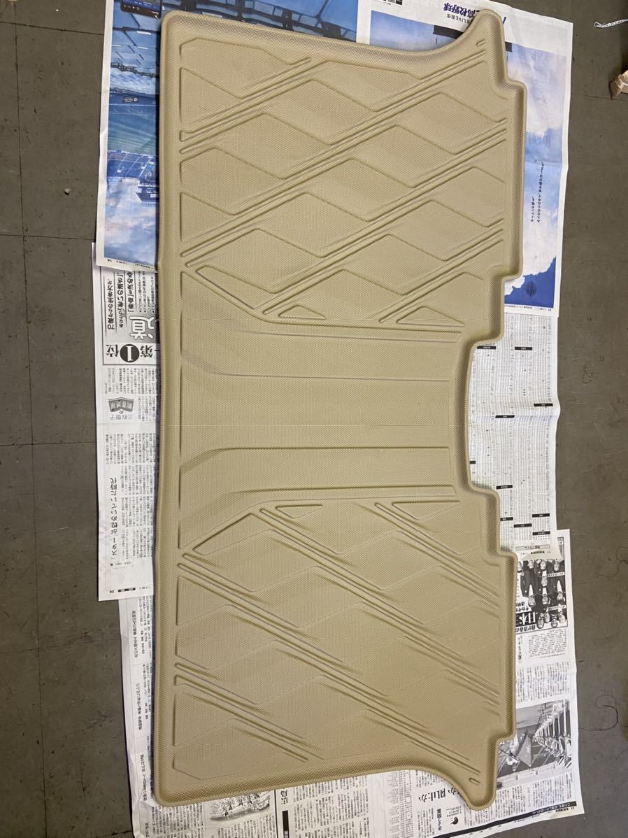 cartist トヨタアルファード/ヴェルファイア30系前後期フロアマット立体カーマット2列目　ベージュ_1