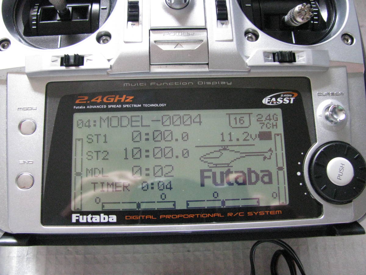 フタバ（Futaba）の送信機： T10CHG（2.4GHz） FASST仕様 ＆ RX 