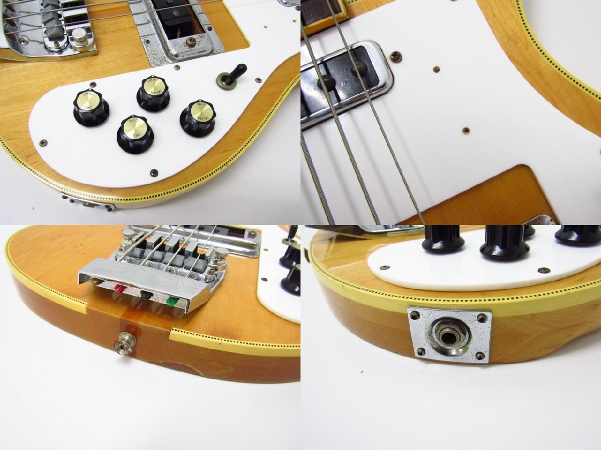 Greco リッケンバッカー4001タイプベース ジャンク品 中古 ◇6828