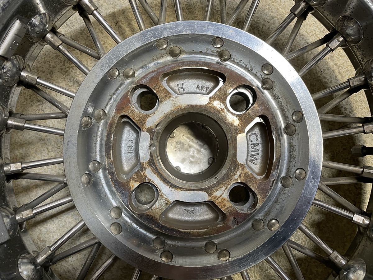 Silver Web WEXLER ワイヤーホイール 15インチ 15x6.5J 114.3/4H 中古2 