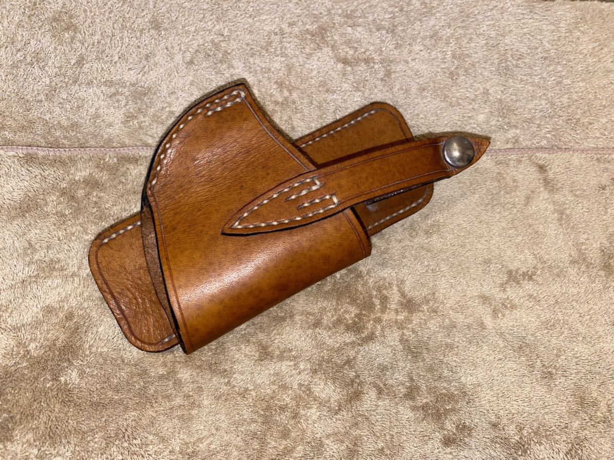 MGC S&W M59 モデルガン メーカー不明 ドッグホルスター付き 太陽に