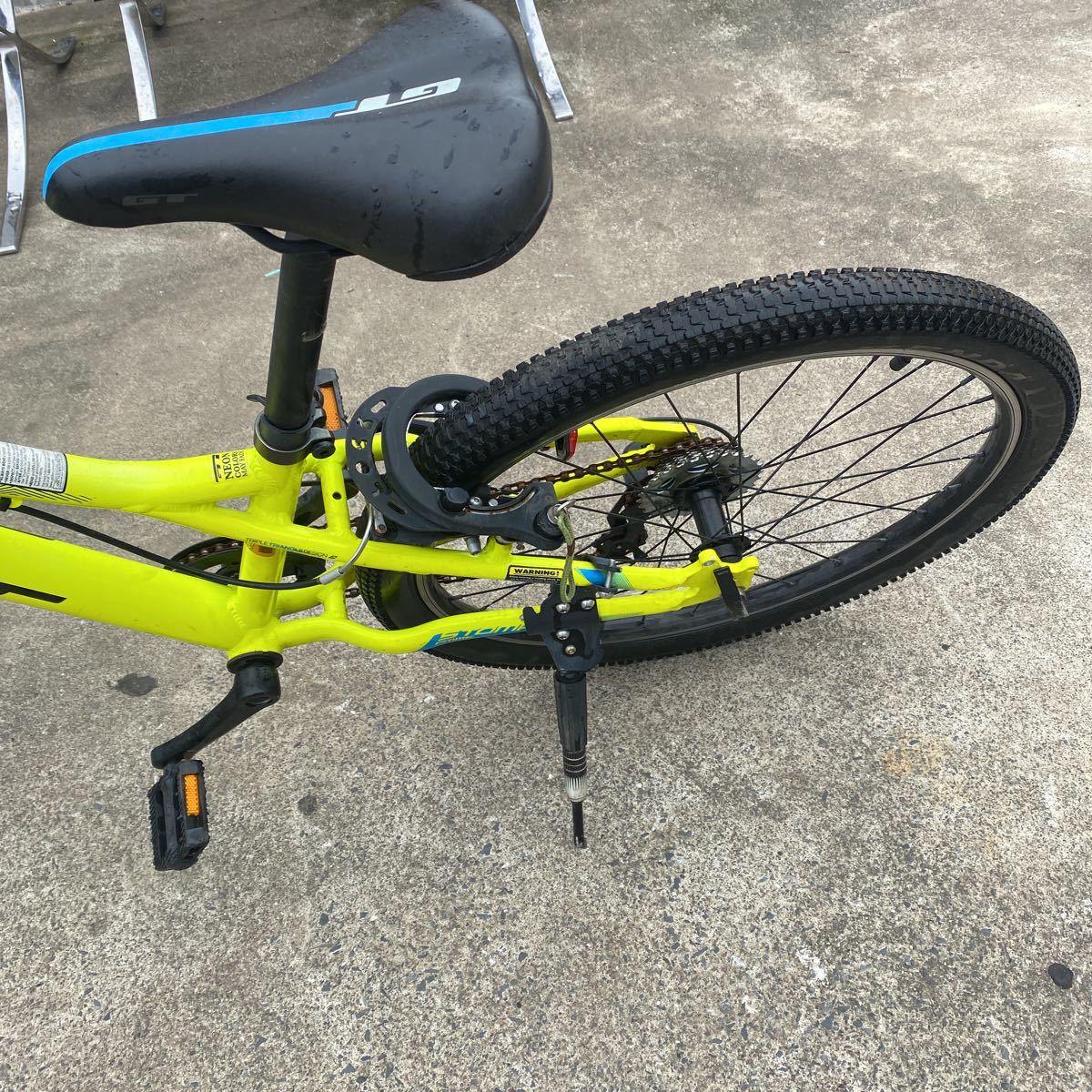 子供用自転車 24インチ マウンテンバイク GT ストンパー 7段変速 Fサス 