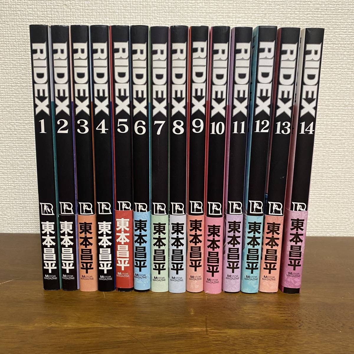 S113 東本昌平 RIDEX ライデックス 1-14巻 セット ワイド版コミックス