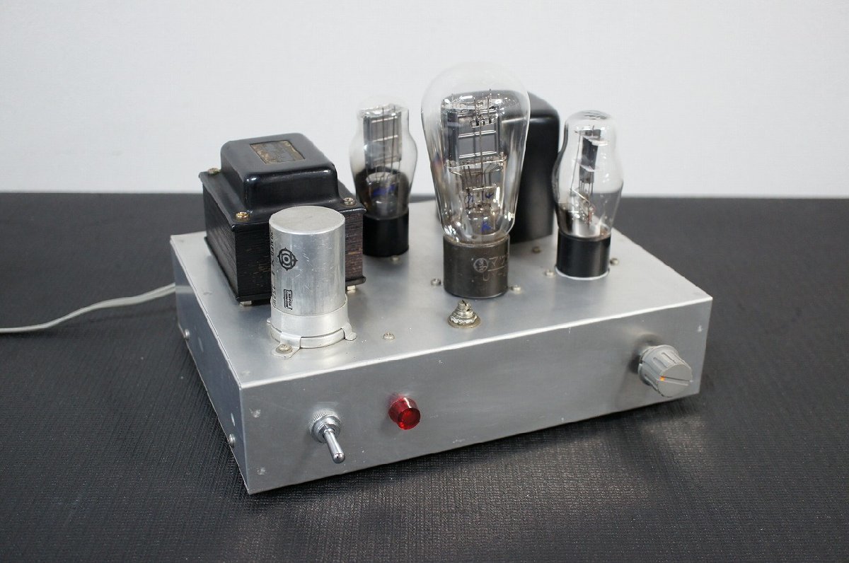 MF][Sa149510] 自作 管球式 真空管アンプ パワーアンプ SANSUI