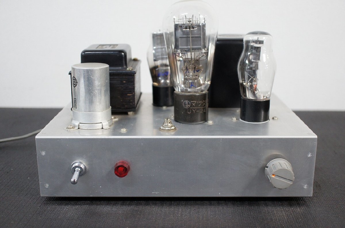 MF][Sa149510] 自作 管球式 真空管アンプ パワーアンプ SANSUI