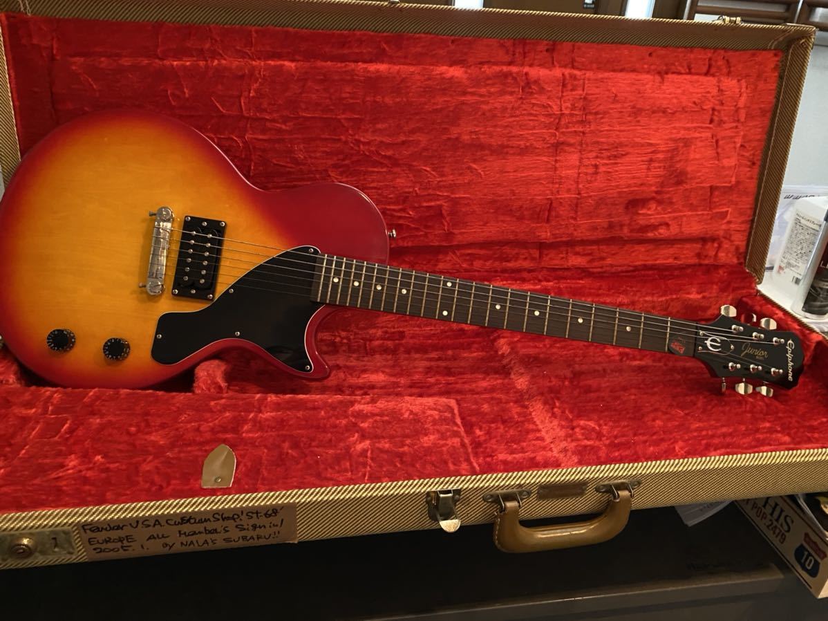 レスポールjr エピフォン 純正ケース付 1957 Les Paul Junior Reissue