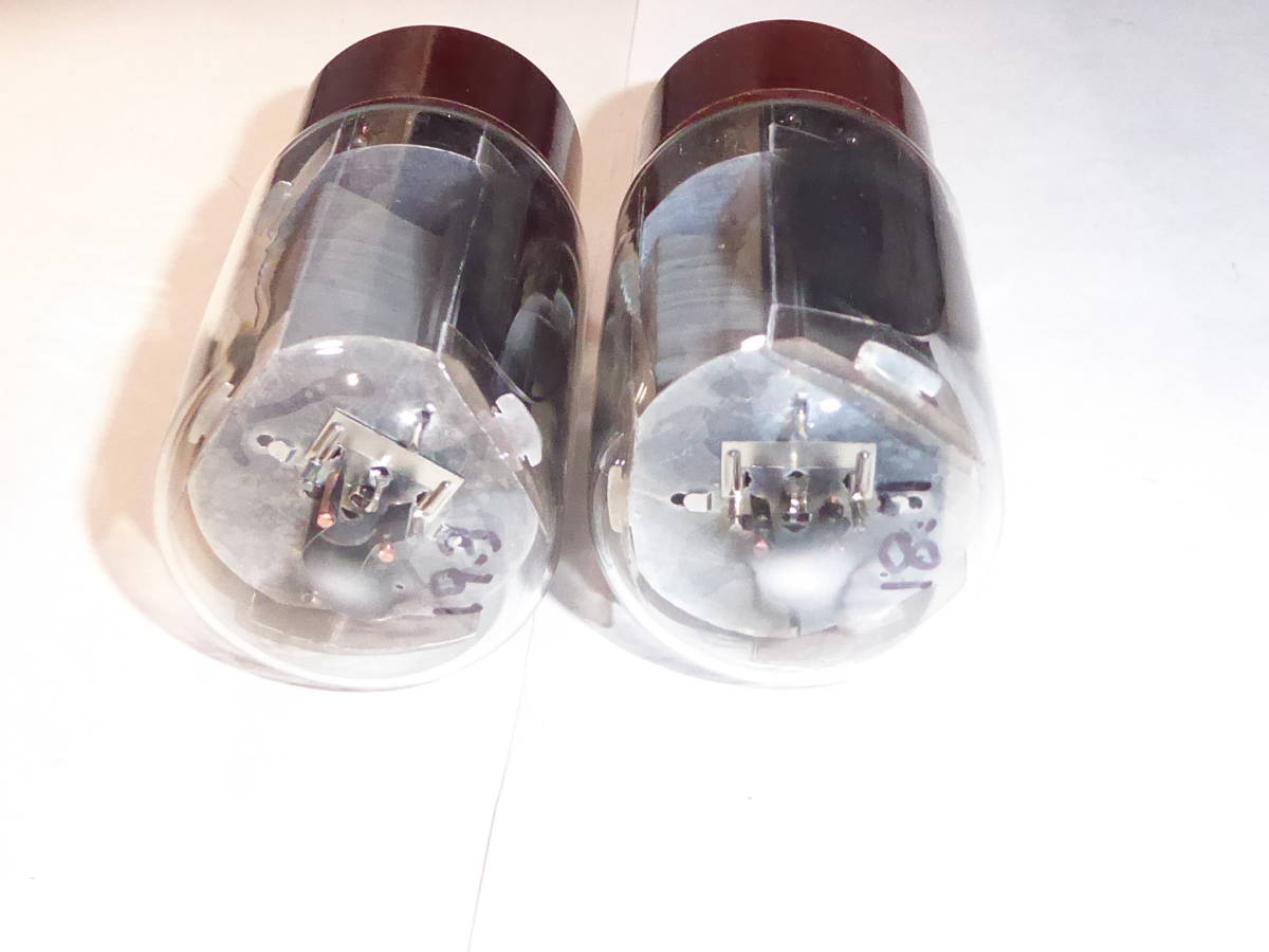 その12， 6L6WGB 2本 米国USA Sylvania製 希少出力真空管 動作品