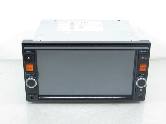 E351_B4]日産純正 メモリーナビ MC314D-W フルセグ CD DVD SD USB