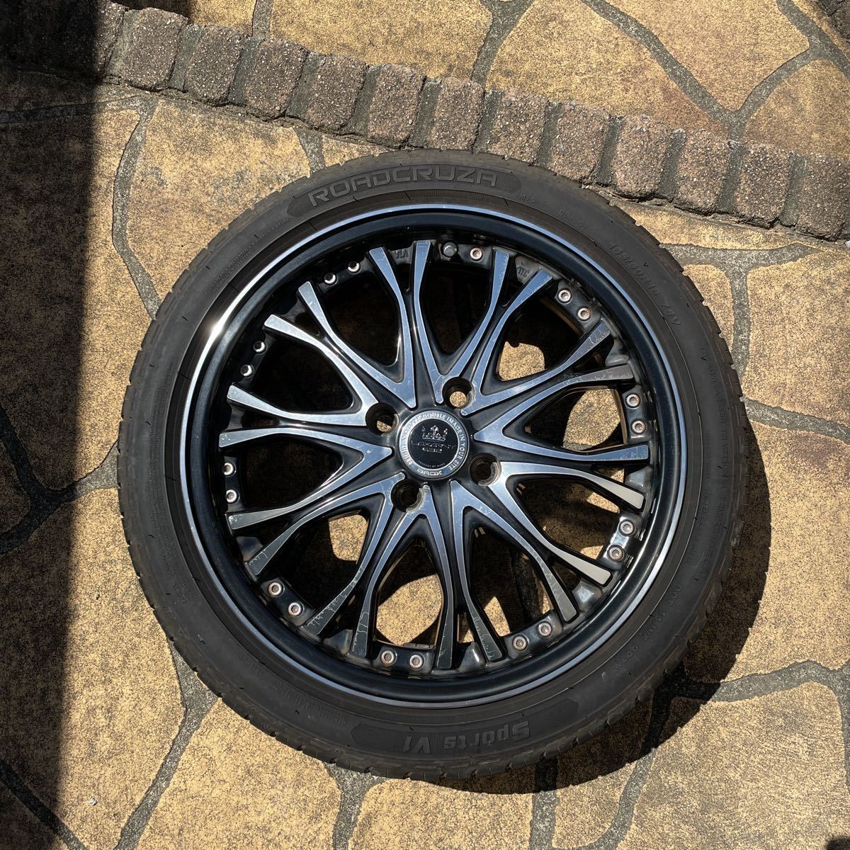 軽自動車用ホイールタイヤ 4本 ロクサーニ ザベルテックス タイヤ 