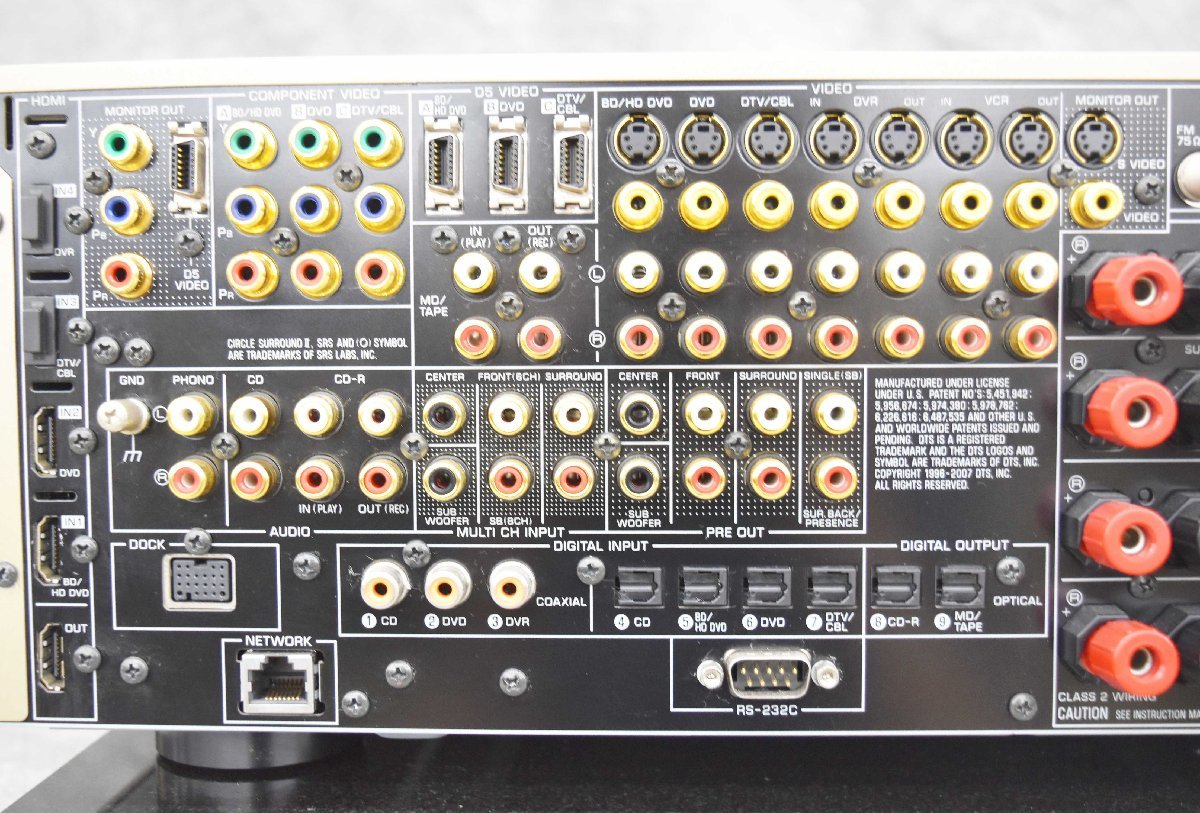 F☆YAMAHA ヤマハ DSP-AX3800 AVアンプ ☆中古☆ - ヤマハ、“3Dモード 
