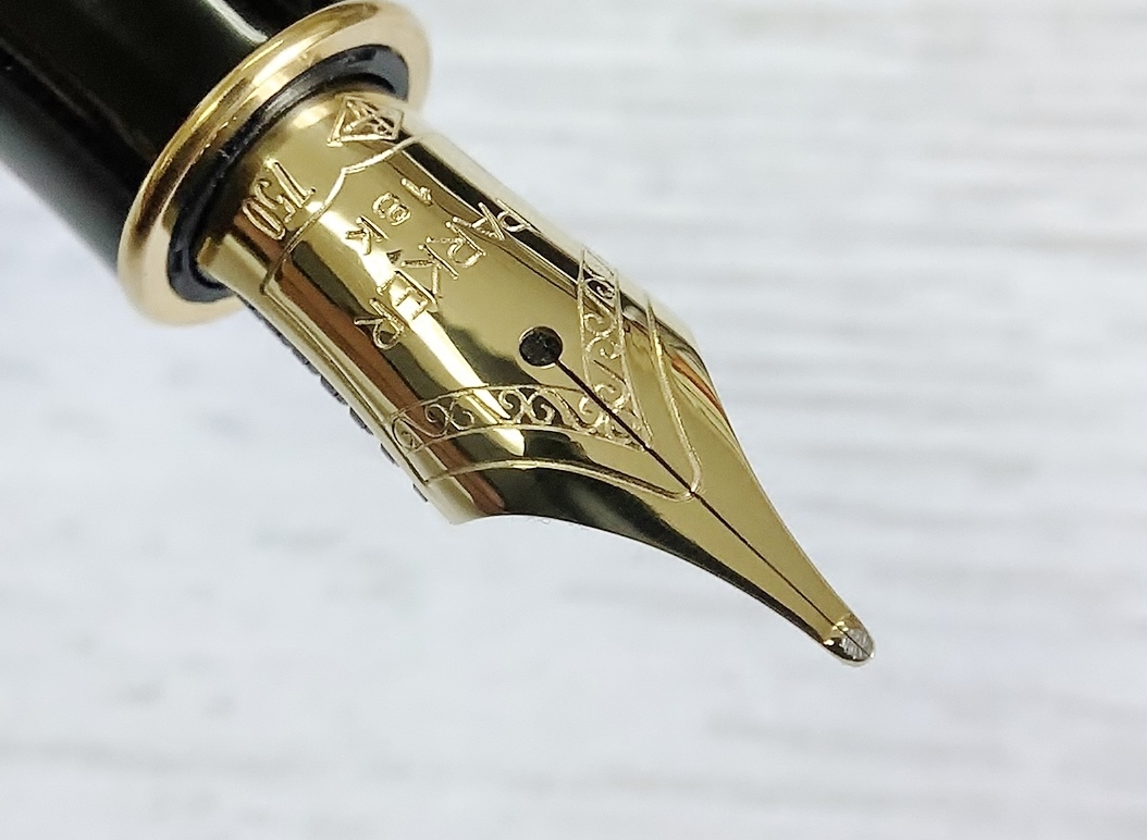 未使用】 PARKER 万年筆 ソネット ペン先18k-750 Mニブ パーカー