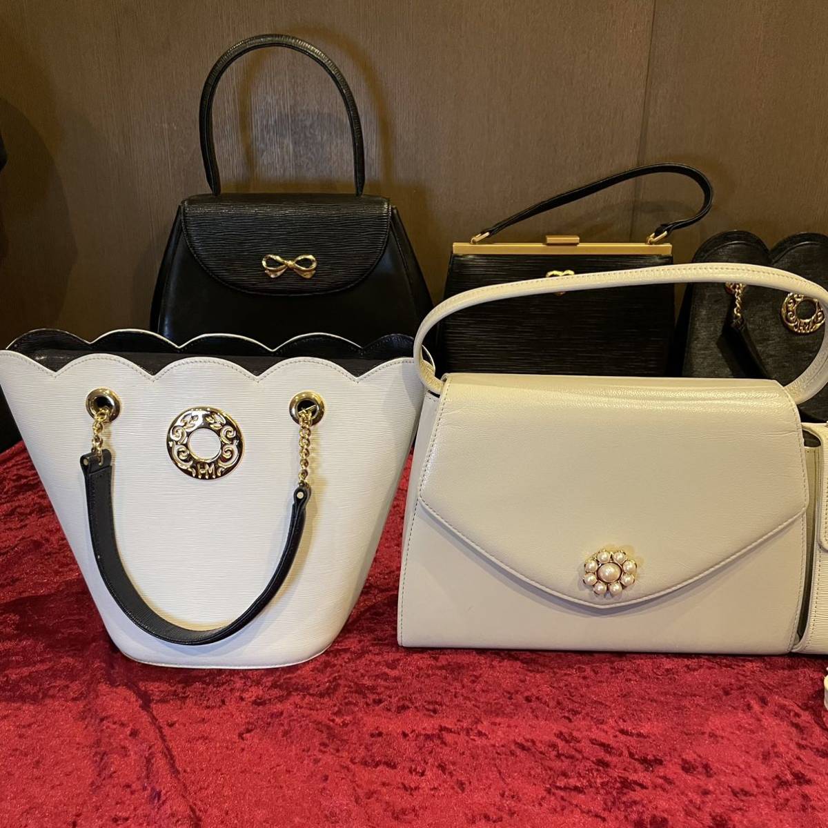 1000円〜 希少 豪華 大量 美品 HANAE MORI ハナエモリ 森英恵 金具 