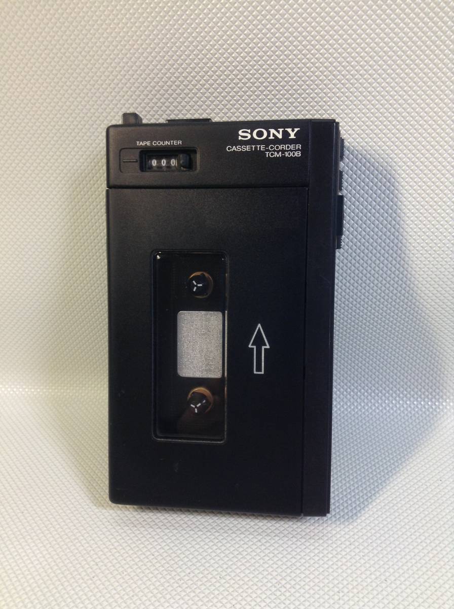 【大人気，定番】 A3694 SONY ソニー CASSETTE CORDER カセットレコーダー ポータブルカセットプレーヤー TCM-100B 部品取り ジャンク(録音、再生)｜売買されたオークション情報、yahooの商品情報をアーカイブ公開 - オ 録音、再生