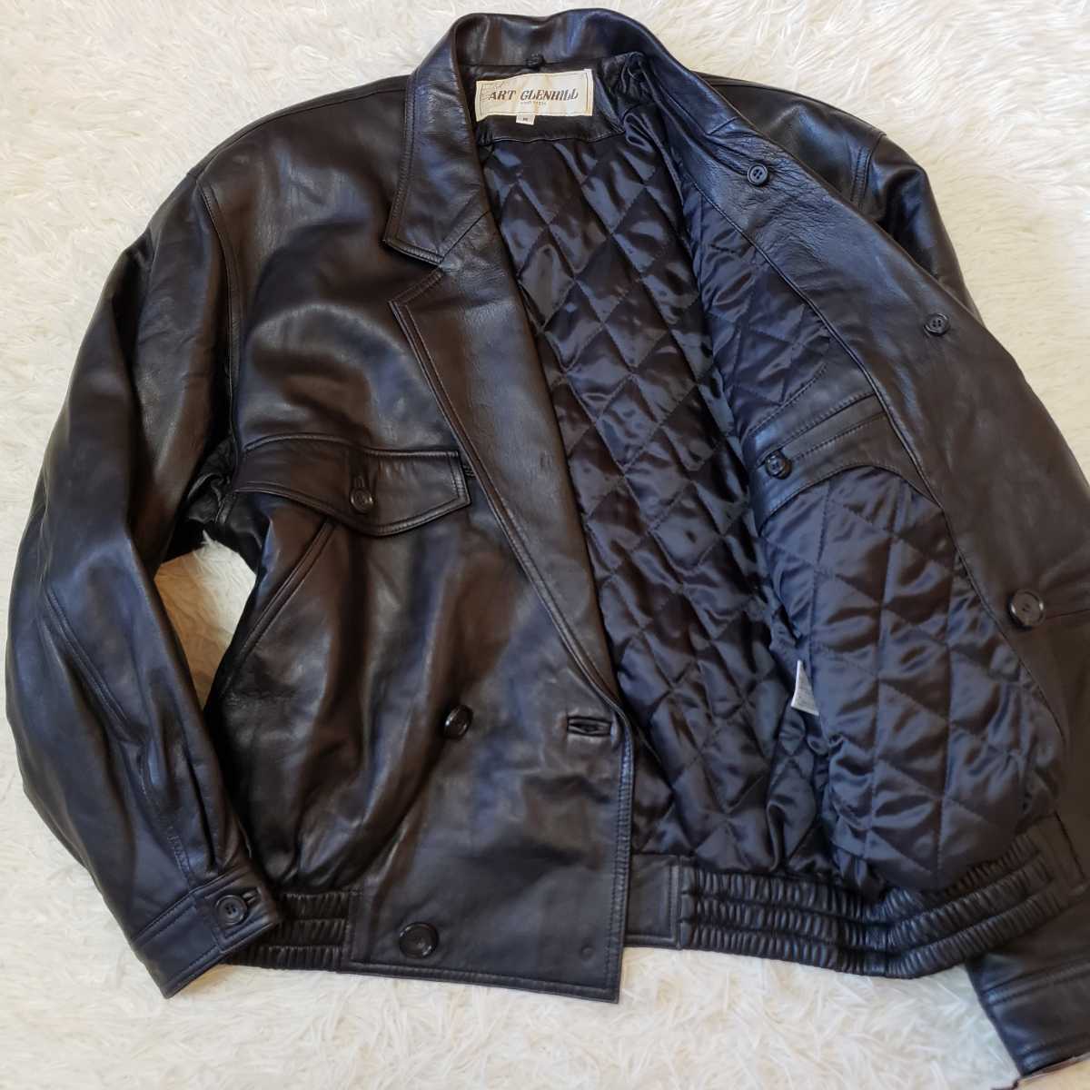 タグ付 ARTGLENHILL【溢れる漢らしさ XL相当】アートグレンヒル レザー 